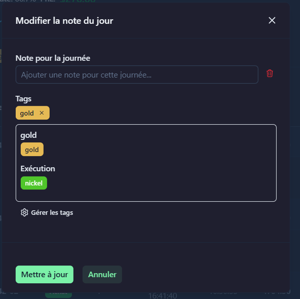 Tags quotidiens